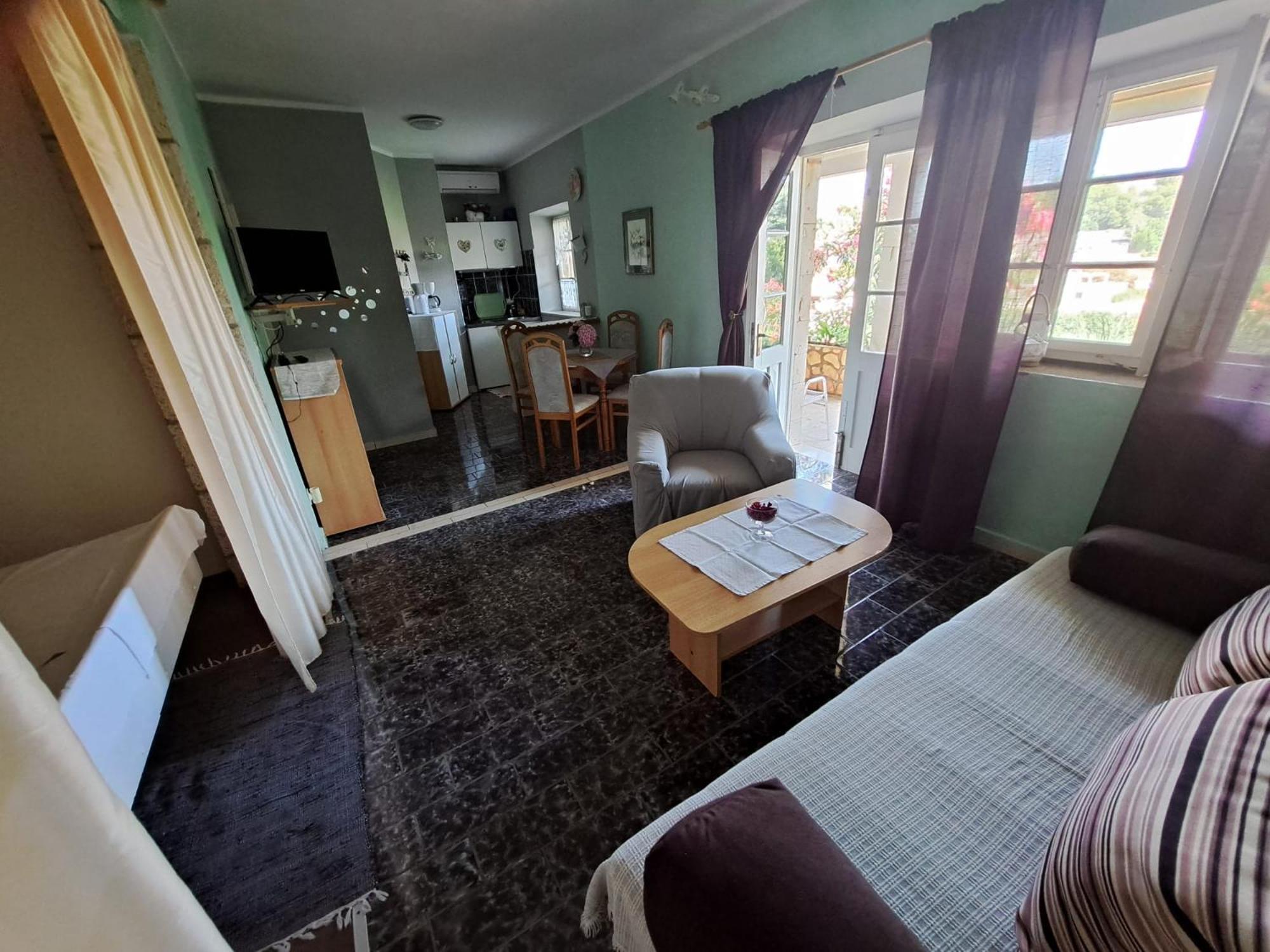 Apartmani Dusica Lumbarda Esterno foto