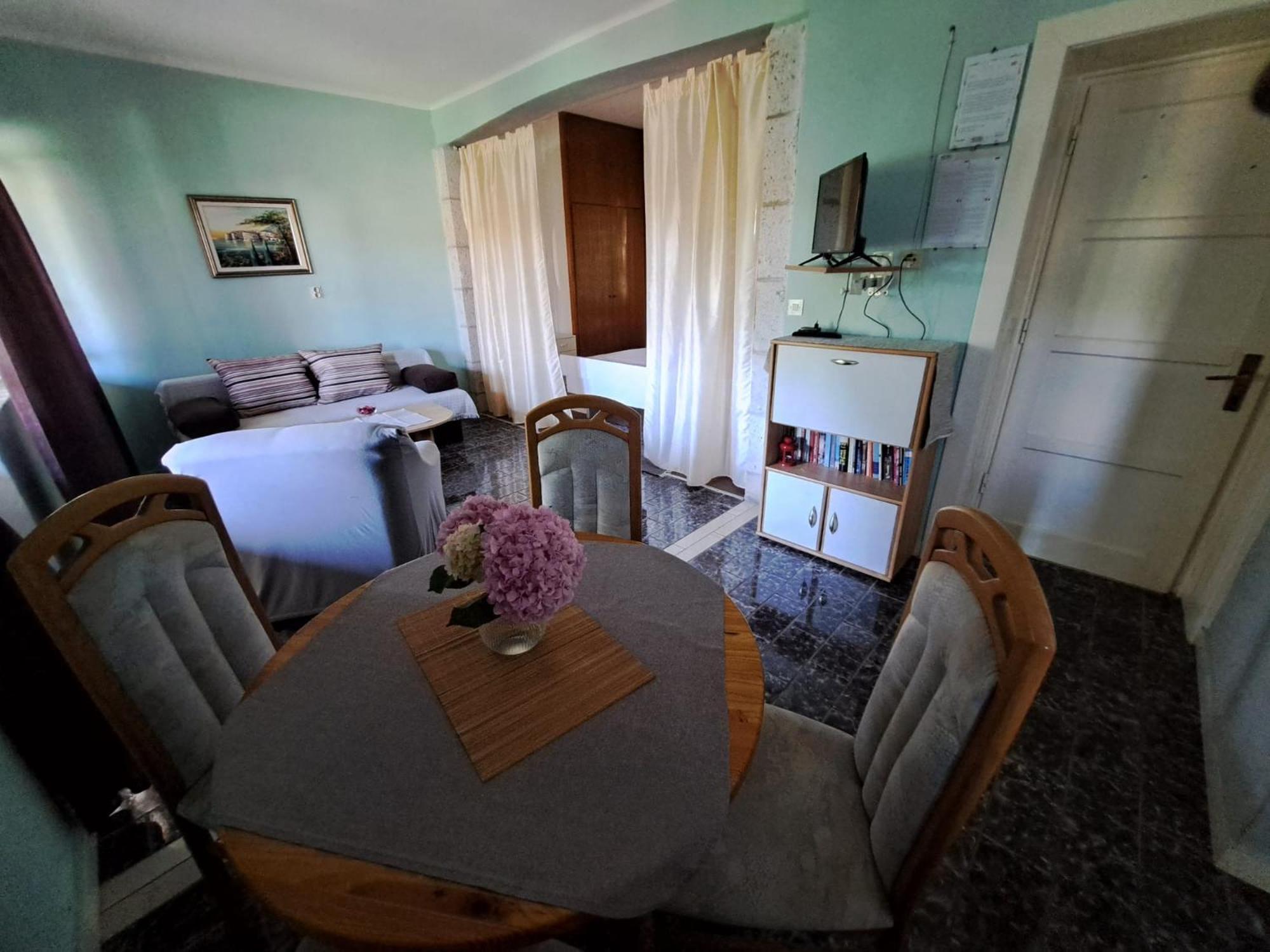 Apartmani Dusica Lumbarda Esterno foto